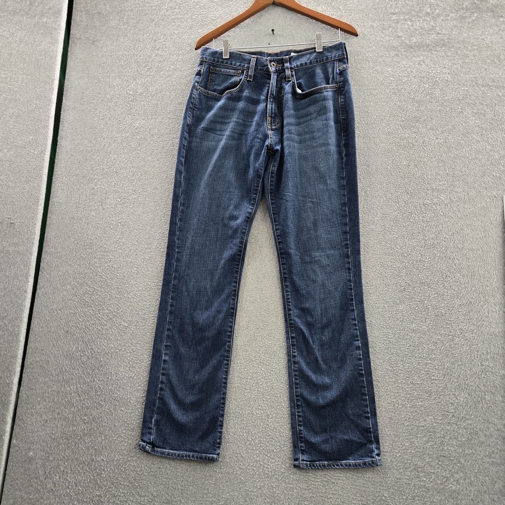 Cremieux‎ Men Jeans 31X32 Blue Denim Straight 31" Inseam